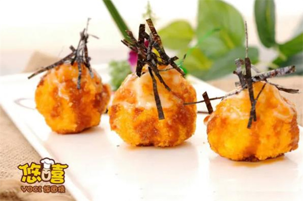 悠嘻饭团烧店