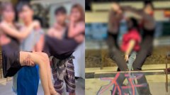 ﻿嘴对嘴喂食、做舔杆动作，云南一猛男餐厅被