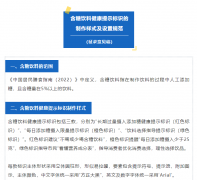 上海或“挂牌”警示含糖饮料，有茶饮企业称影