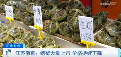10元就能买一只，螃蟹跌出“白菜价”，销售商：