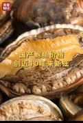 鲍鱼价格大降！创近10年新低